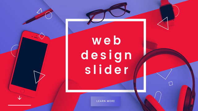 استفاده از اسلایدر در طراحی وب سایت